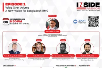 Webinar: Fashion Business Journal Launches ‘Inside Fashion’ Talk Show Series on Nov 6 — “Value Over Volume: A New Vision for RMG and Global Fashion