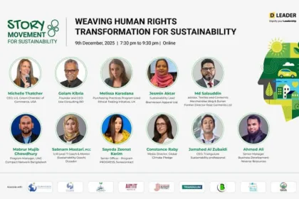 The global webinar titled “Weaving Human Rights Transformation for Sustainability” concluded on 9 December 2025