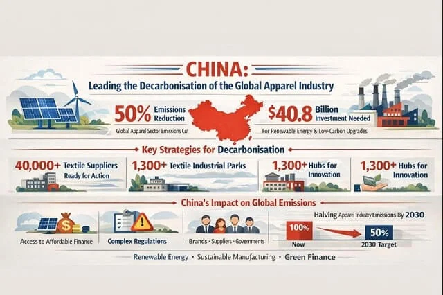 China’s Textile Sector Identified as the Fastest Path to Apparel Decarbonisation