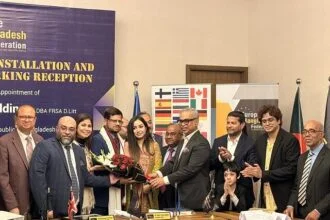 EBFCI honours Dr. Wali Tasar Uddin in Dhaka ceremony