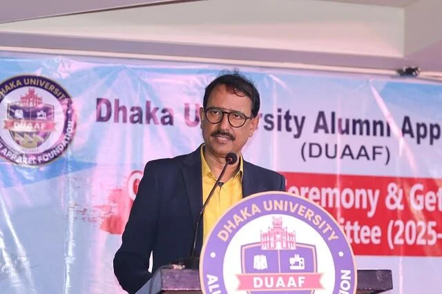 DUAAF President AKM Shoaib
