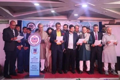 DU Alumni Apparel Foundation Holds Oath-Taking Ceremony for New Leadership