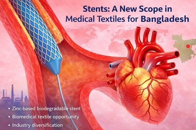 Stents: A New Scope in Medical Textiles for Bangladesh