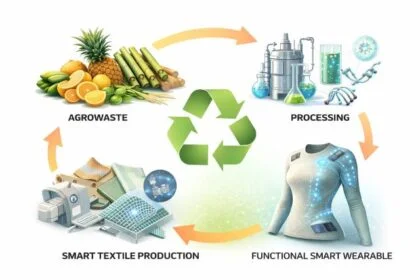 From Agrowaste to Wearable Intelligence: Upcycling Agricultural Byproducts into Sustainable Functional Smart Textiles