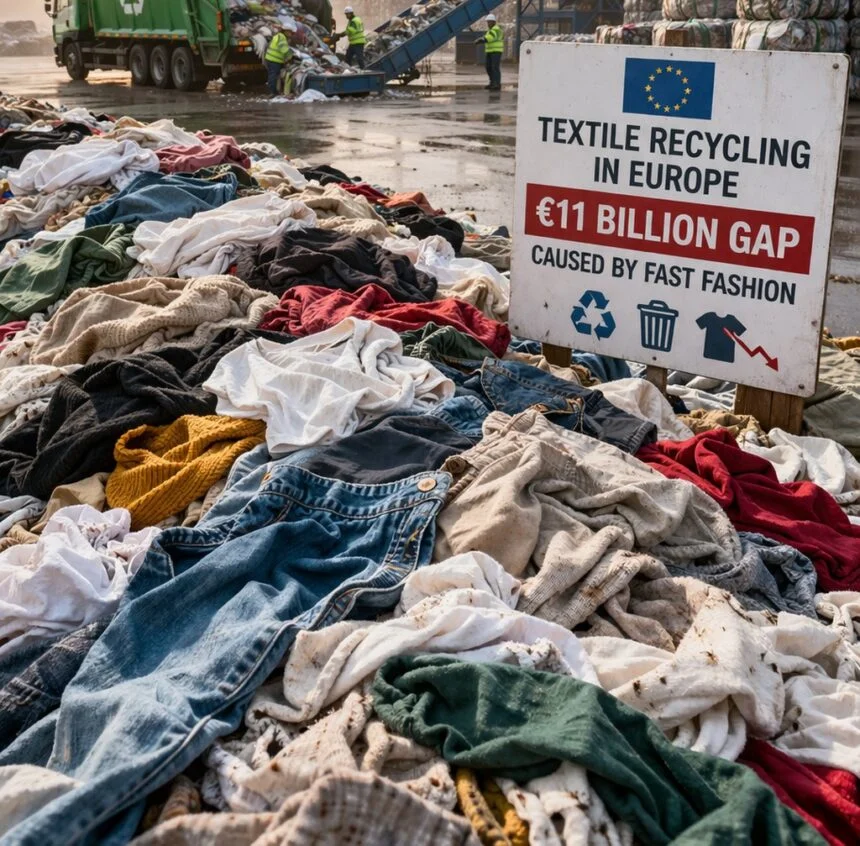 Europe’s textile recycling faces €11 billion