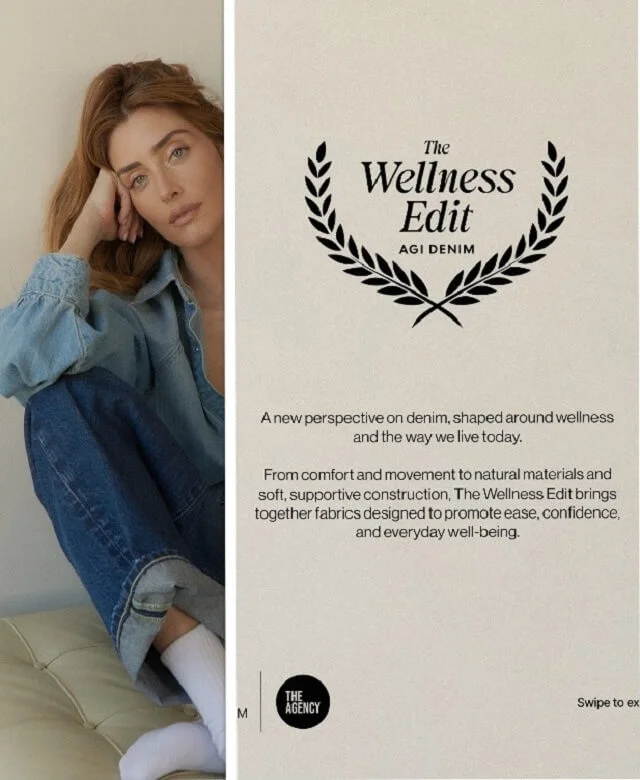 AGI Denim Launches ‘Wellness Edit’ amid Comfort-Driven Shift