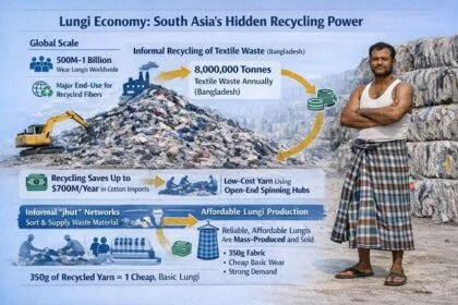 Lungi Economy Reveals South Asia’s Hidden Recycling Scale