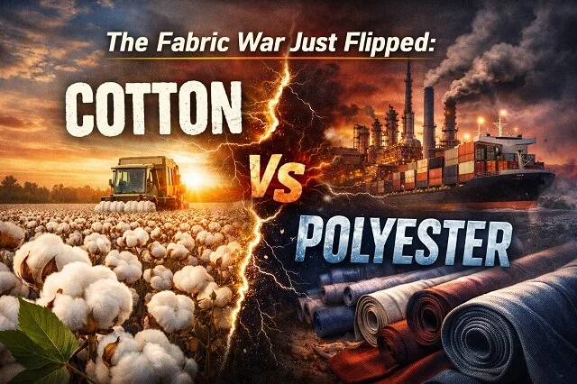 The Fabric War Just Flipped: Cotton vs Polyester