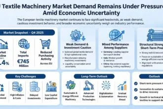 EU Textile Machinery Market Demand Remains Under Pressure Amid Economic Uncertainty