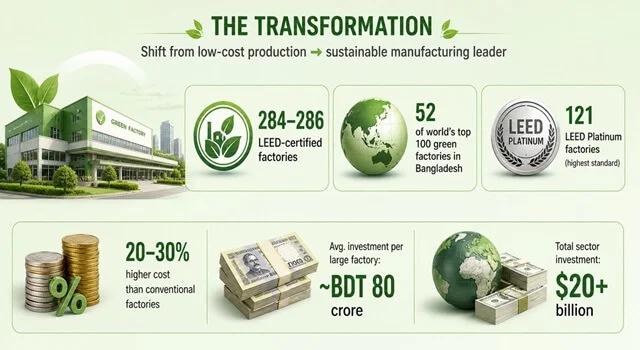 286 Green Factories in Bangladesh: A Unique Success Story and the Challenges Ahead