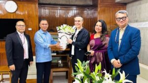 Panos Mytaros, global CEO of Bata, met Prime Minister Tarique Rahman