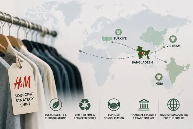 Why H&M’s Supplier Shift Signals a Bigger Transformation in Global Apparel Trade