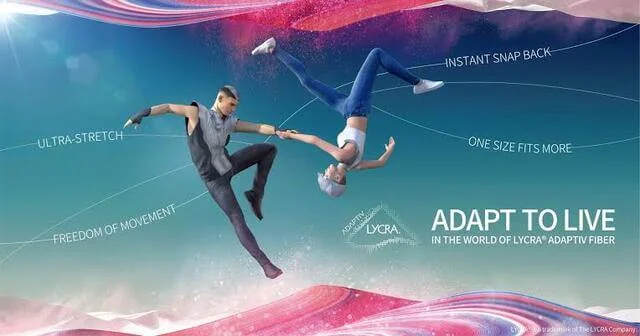 LYCRA ADAPTIV Brings Dynamic Fabric Stretch