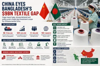 China eyes Bangladesh’s $9bn textile gap