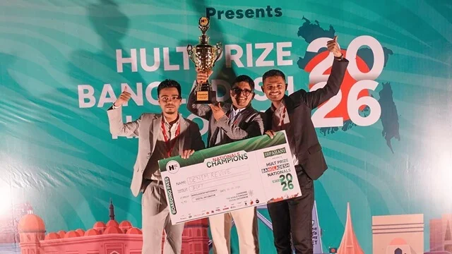 BUFT Team Triumphs at Hult Prize 2026 with Denim Recycling Solution