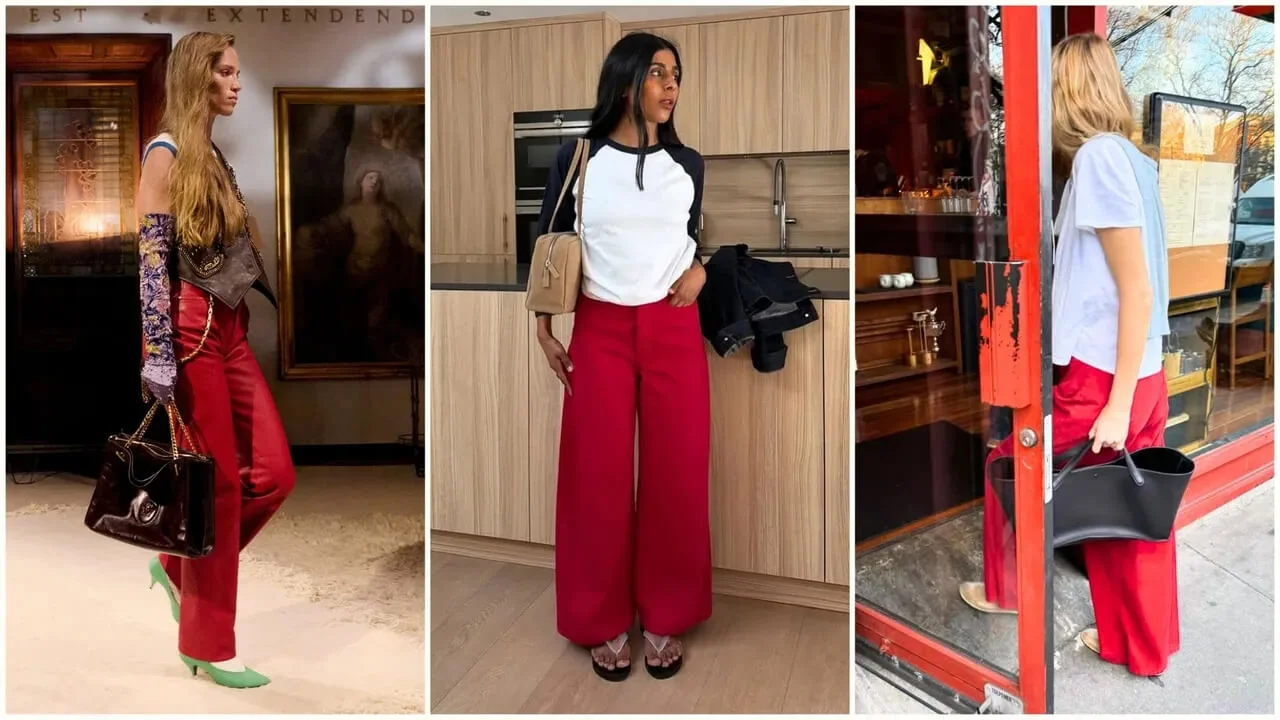 Red Alert: Denim's Hottest Hue Takes Over Summer 2026